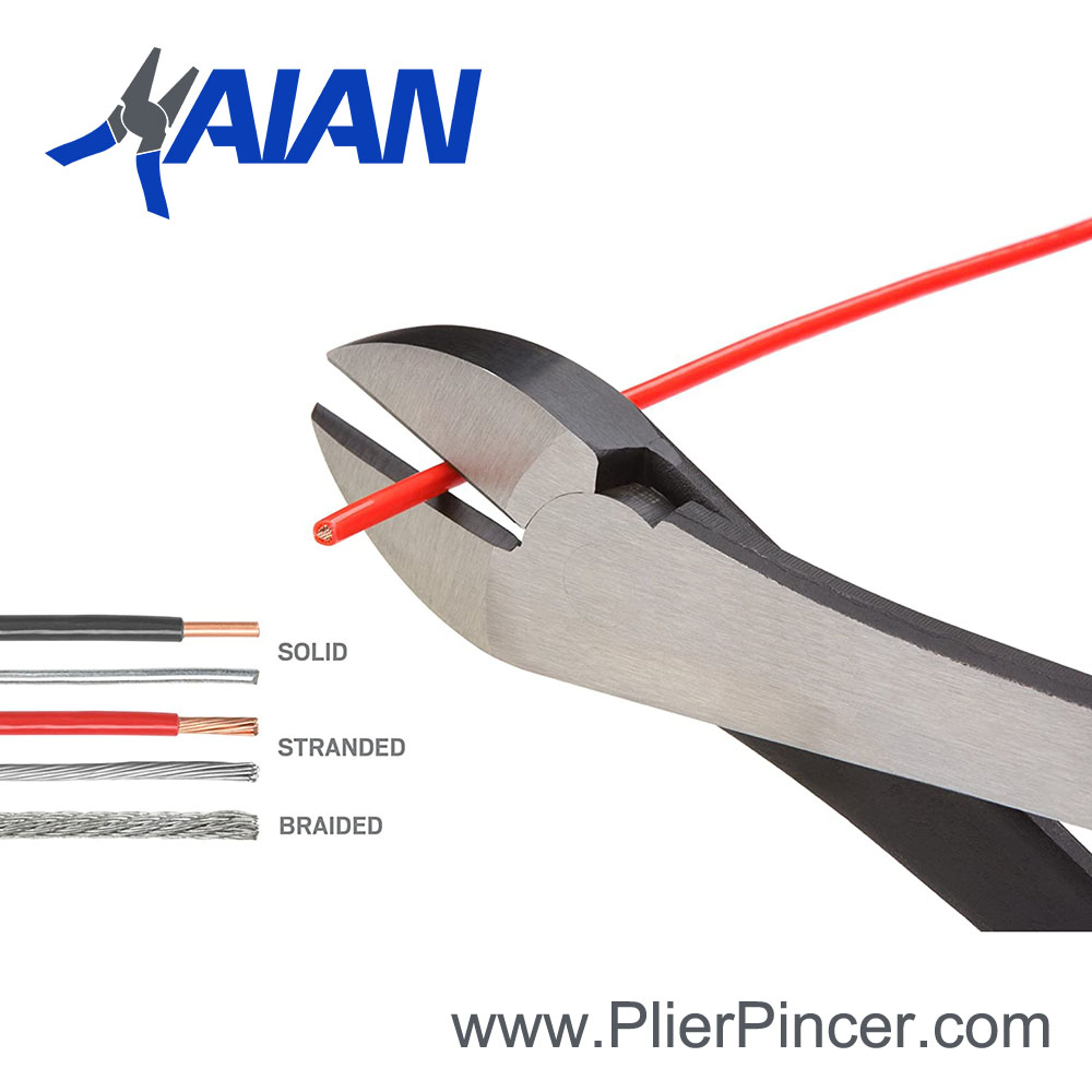 10 Inch High Leverage Diagonal Cutting Pliers Cut Wire