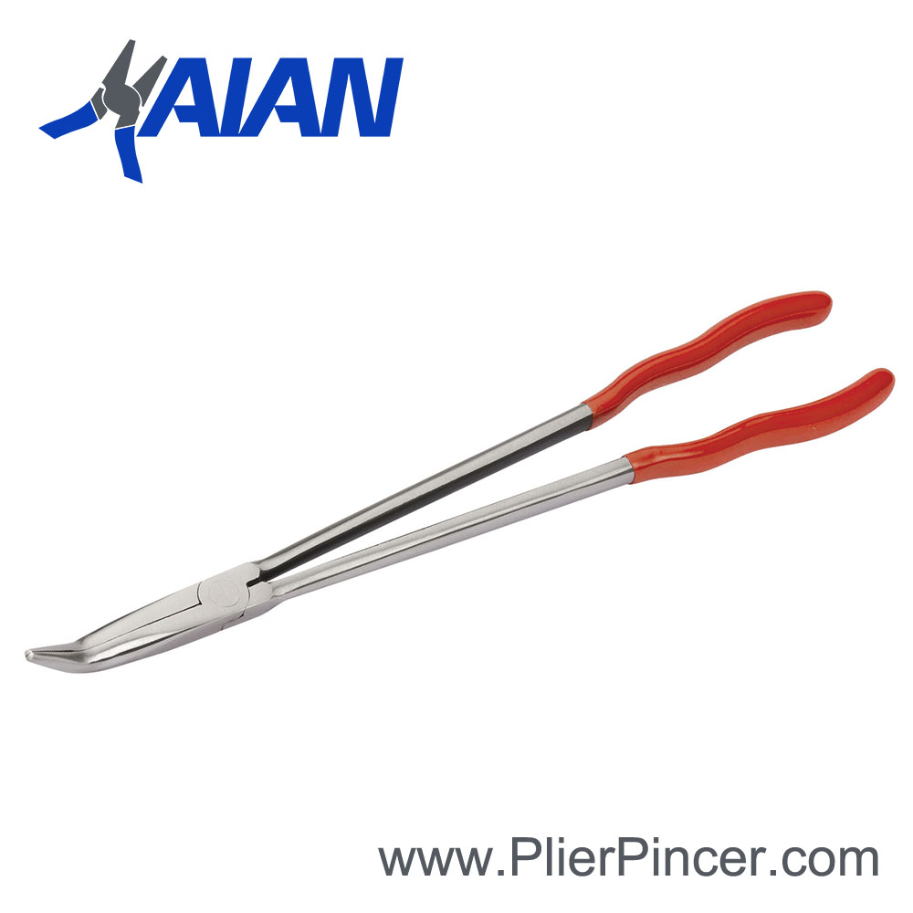 16 Inch Long Reach Pliers, 90 Degree Nose