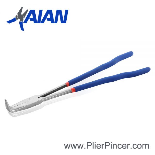 16 Inch Long Reach Pliers, 90 Degree Nose