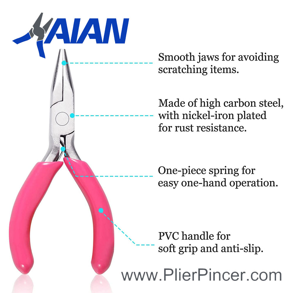 3 Inch Mini Long Nose Pliers' Features