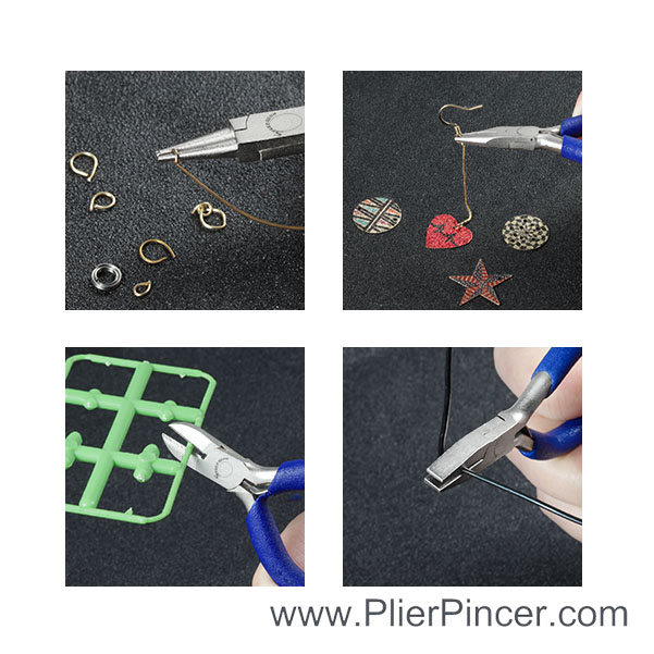 4 Pieces 3 Inch Mini Pliers Set's Usages