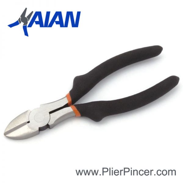 American Type Diagonal Cutting Pliers, Vinyl Coated Handles with Collars