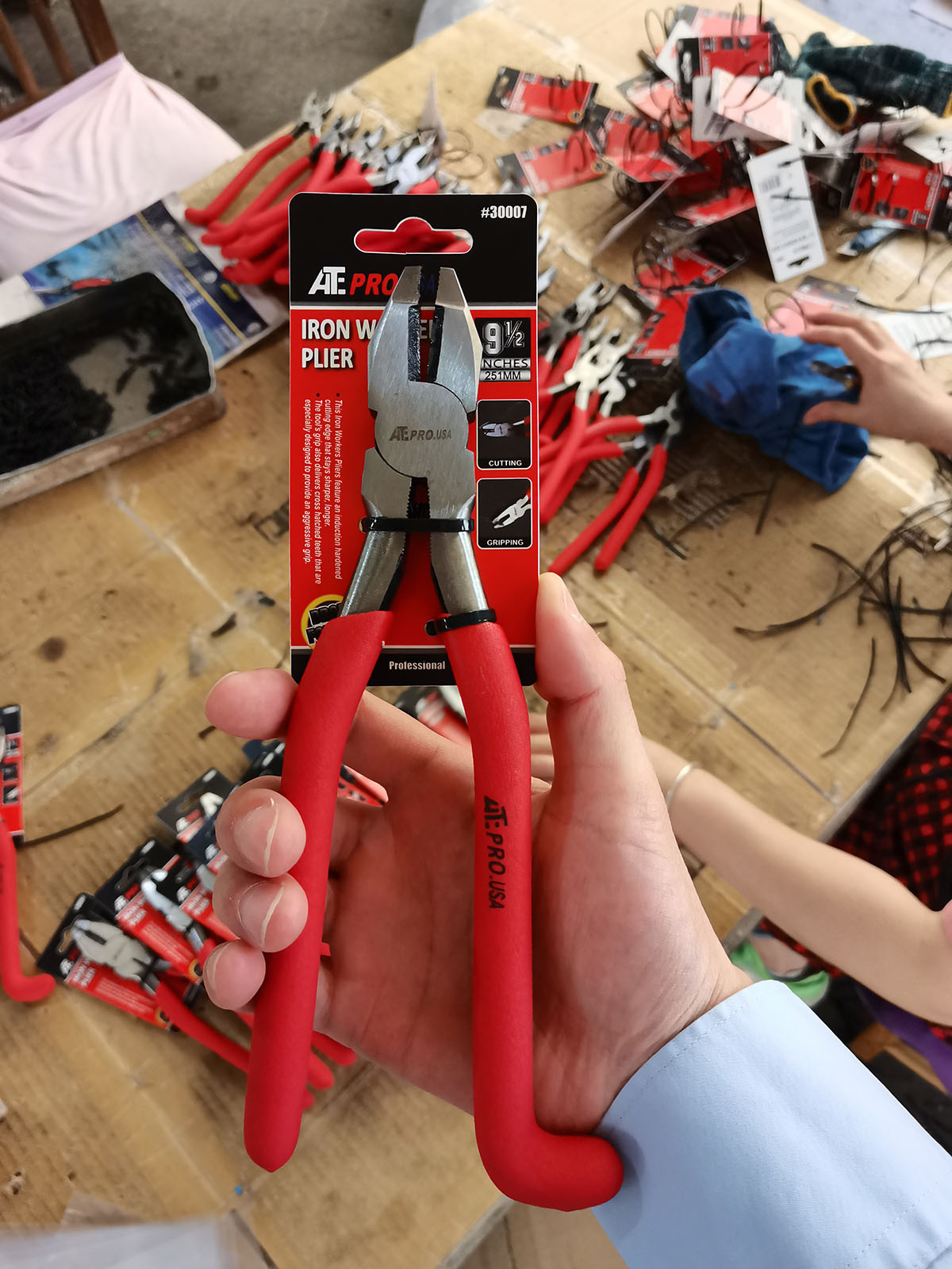 ATE Ironworkers is ready to ship Plier & Pincer