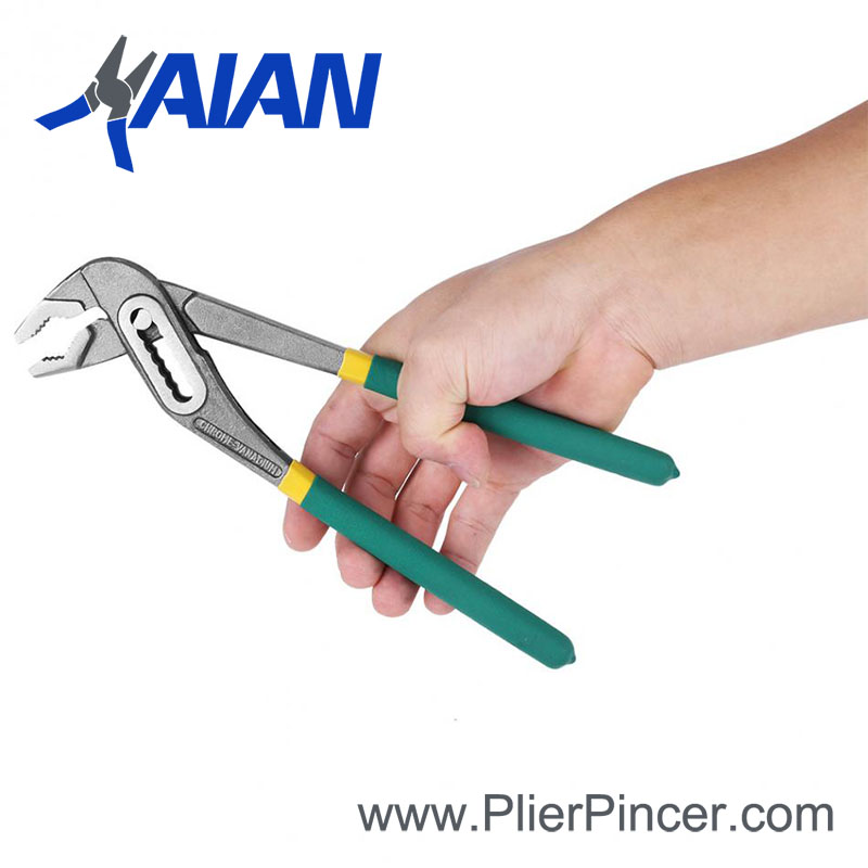 Box Joint Water Pump Pliers in Hand