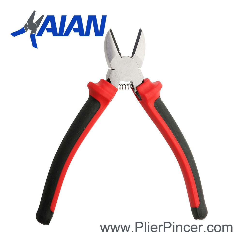 Diagonal Cutting Pliers with Spring