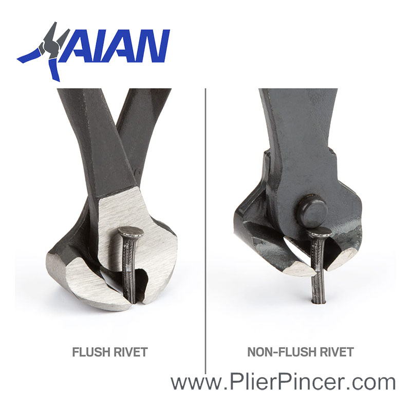 End Cutting Pliers Flush Rivet