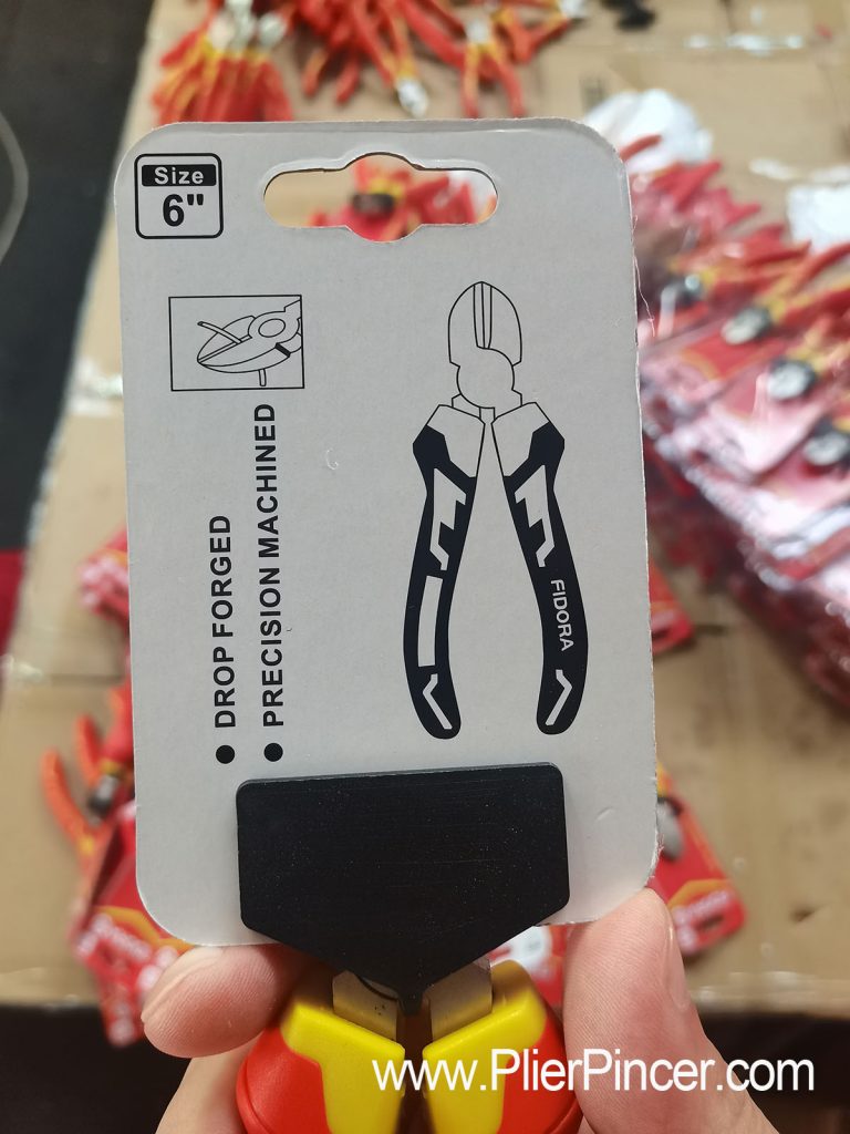 FIDORA Diagonal Cutting Pliers Back Side