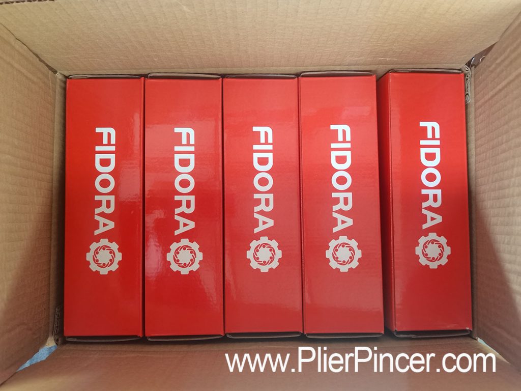 FIDORA Inner Boxes in Master Carton