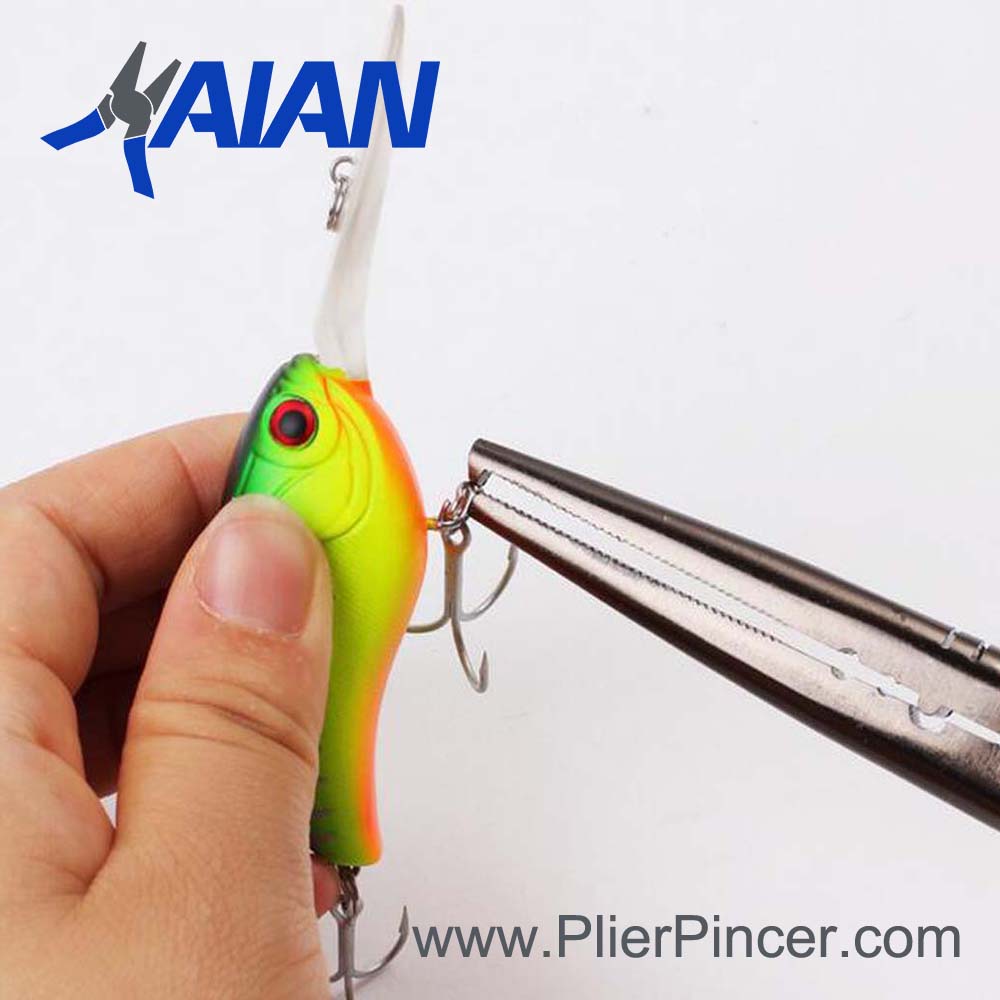 Fishing Pliers, split ring
