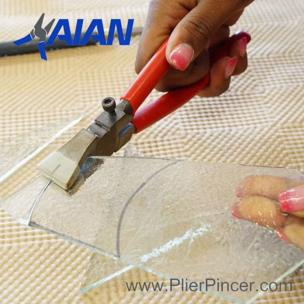 Glass Breaking Pliers' Application