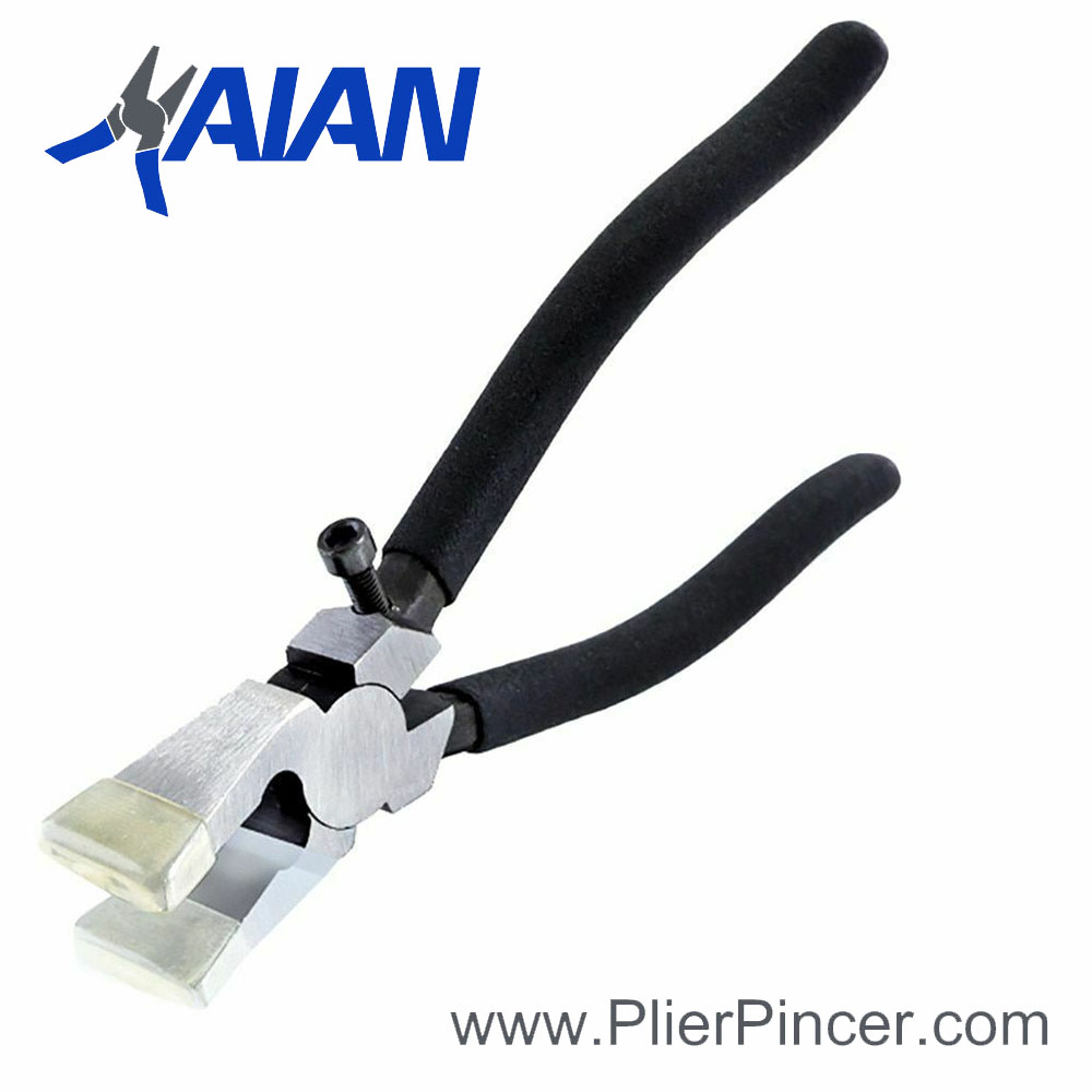 Non-slip Handle Breaking/Cutting Glass Plier Stained Glass Tools