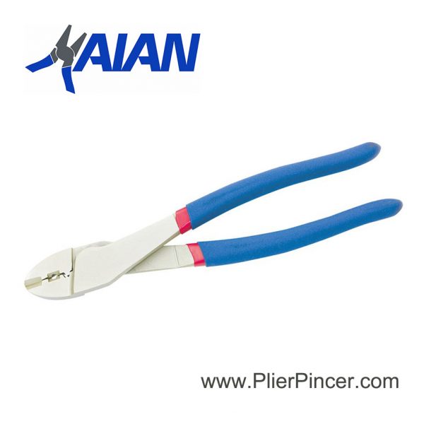 Heavy Duty Crimping Pliers with Wire Cutter