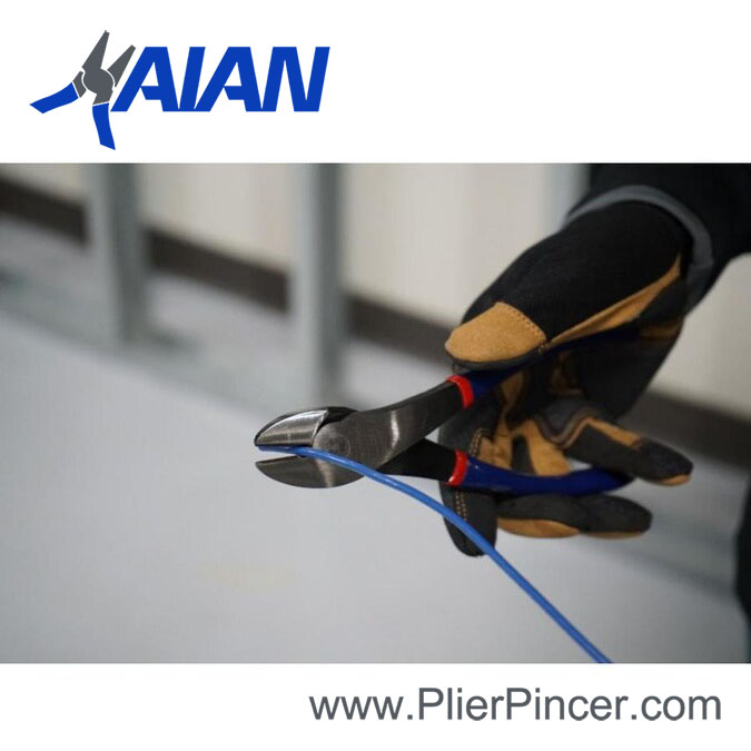 Heavy Duty Diagonal Cutting Pliers Cut Steel Wire