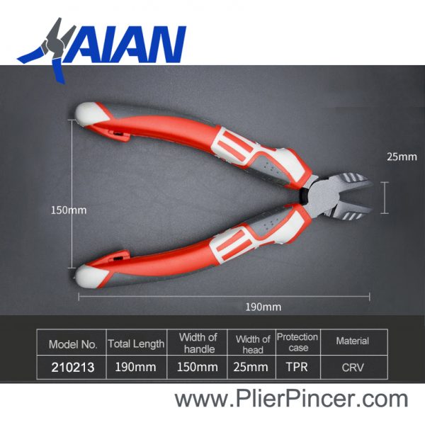 High Leverage Multi-Function Diagonal Cutting Pliers' Parameters