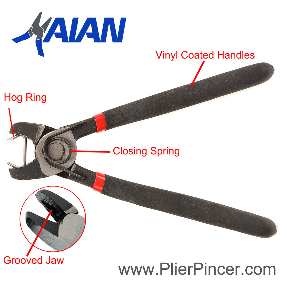 Spring-Loaded Hog Ring Pliers - The Sausage Maker