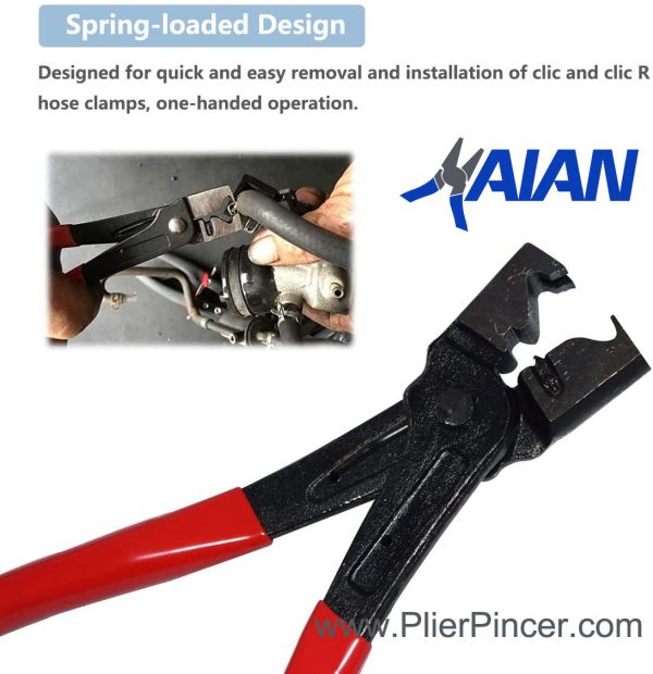 Hose Clamp Pliers Spring Loaded