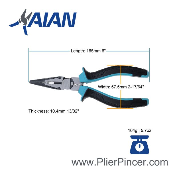 2025 New Style Long Nose Pliers Dimensions