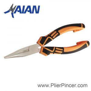 Nickel Plated Long Nose Pliers
