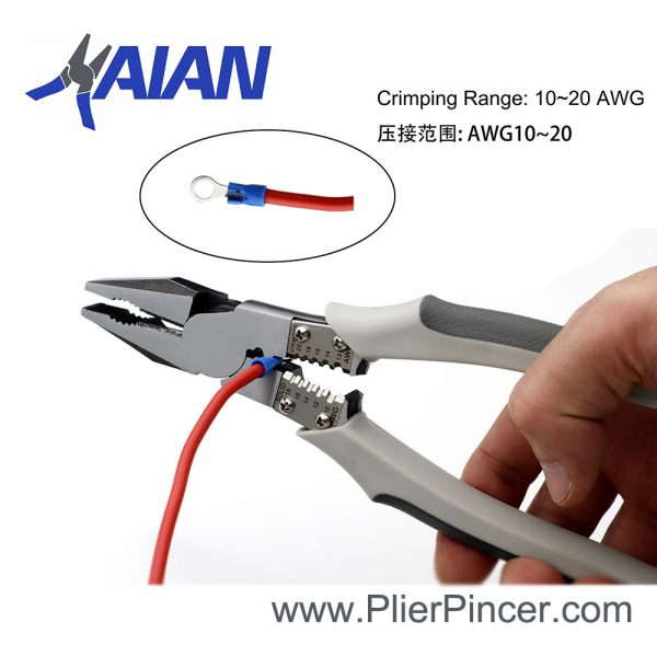 Crimping Function of Multi-use Linesman's Pliers