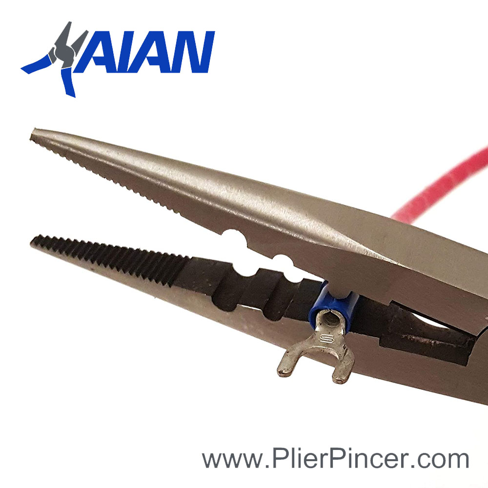 Pistol Grip Fishing Pliers' Crimping Function