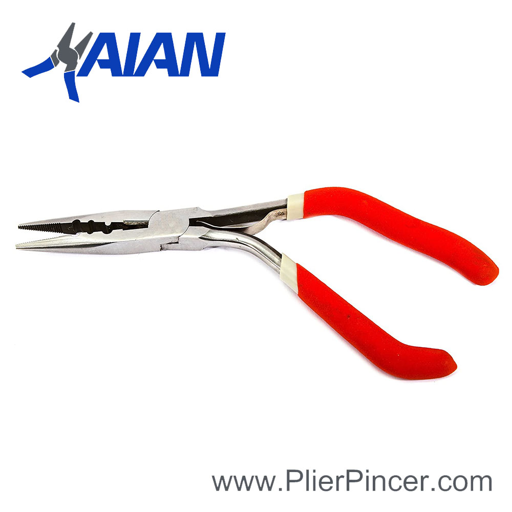 Pistol Grip Fishing Pliers with Spring