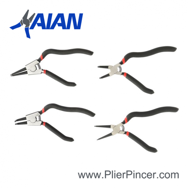 K Tool 51211 Needle Nose Pliers, 11\" Long, Bent Nose, 45 Degree Offset...