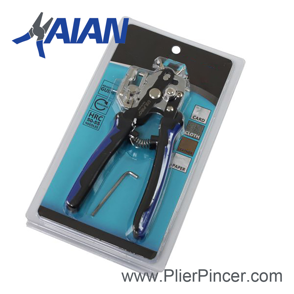 Revolving Punch Pliers' Double Blister Packaging
